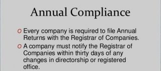 Annual Compliance